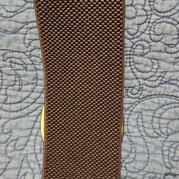 Chico's Brown Textured Stretch Belt - Picture 5 of 5